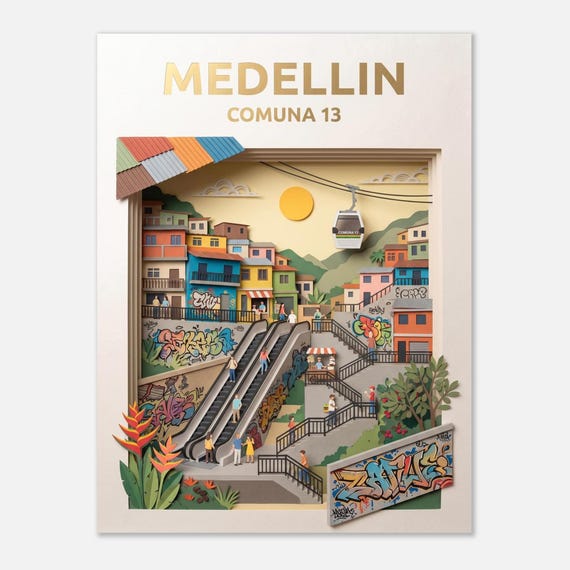 MEDELLIN – Comuna 13 | Travel poster
