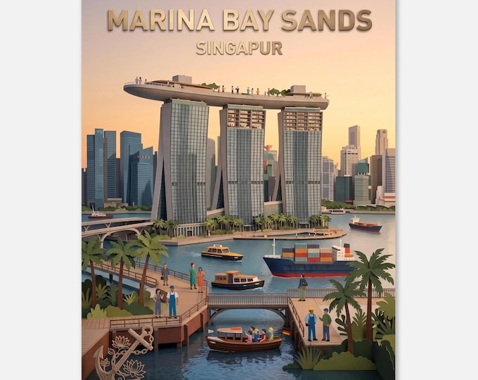 SINGAPORE – Marina Bay Sands | Posters