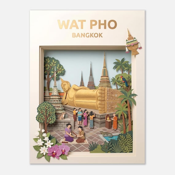 BANGKOK – Wat Pho | Poster