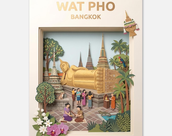 BANGKOK – Wat Pho | Poster
