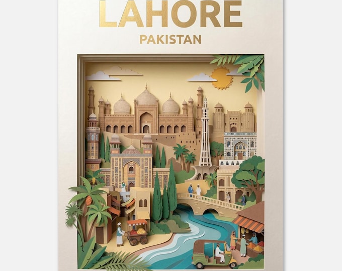 LAHORE – Pakistan | Travel poster