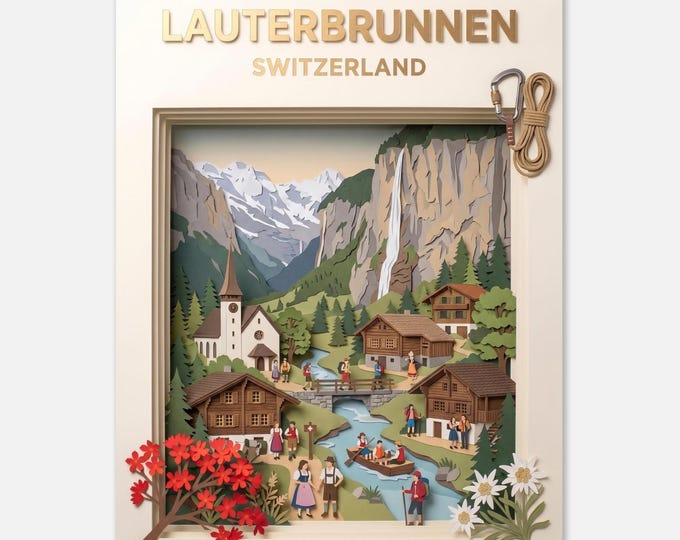 LAUTERBRUNNEN – Switzerland | Poster