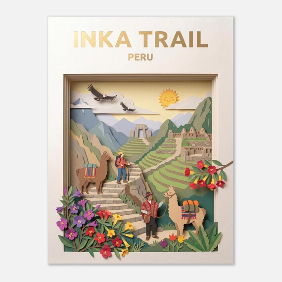 INCA TRAIL – Peru | Travel poster