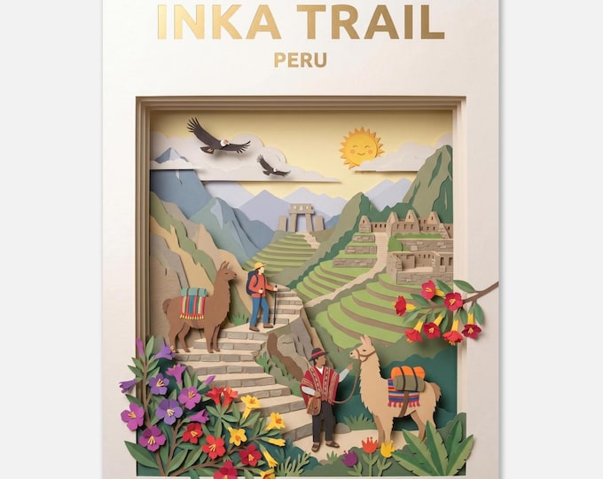 INCA TRAIL – Peru | Travel poster