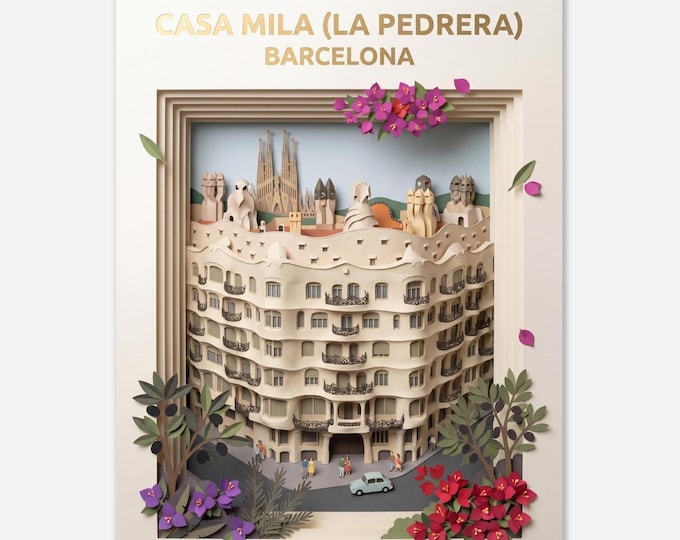 Casa Mila | Barcelona | Posters