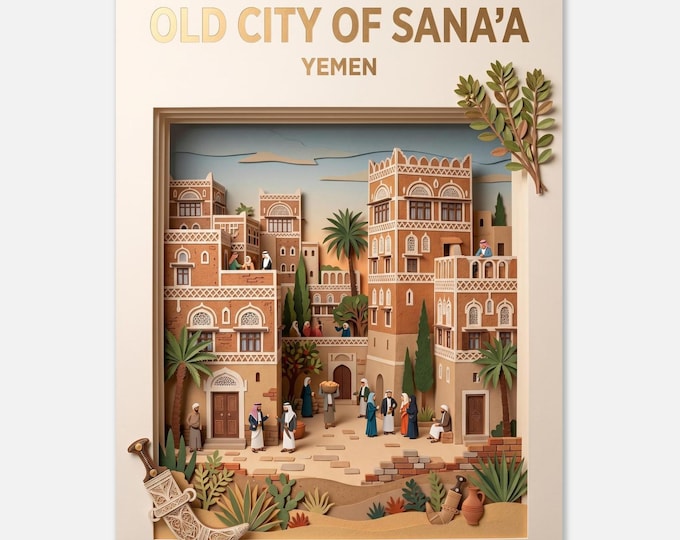 YEMEN – City of Sanaa | Posters