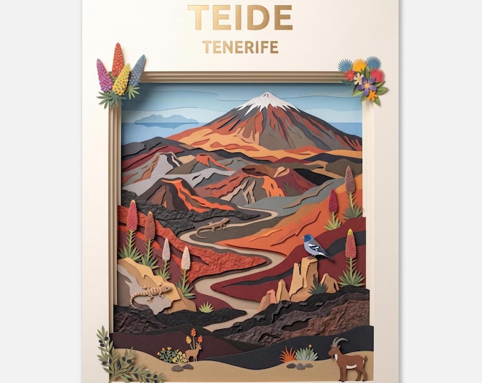 TENERIFE – Teide | Poster