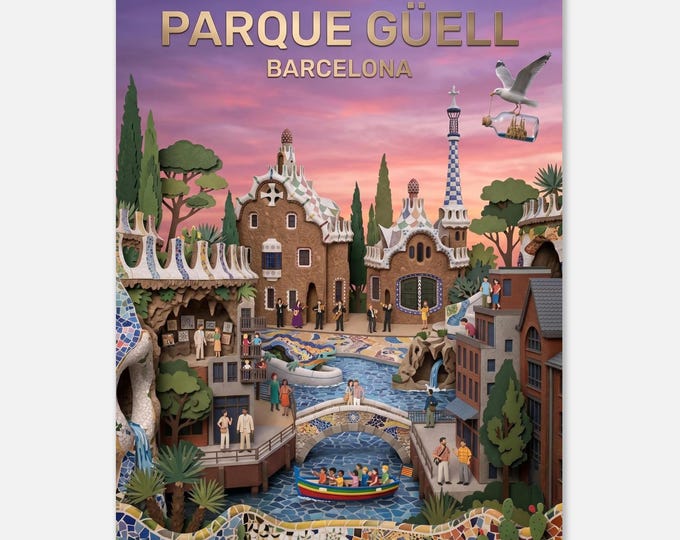BARCELONA – Parque Güell | Posters