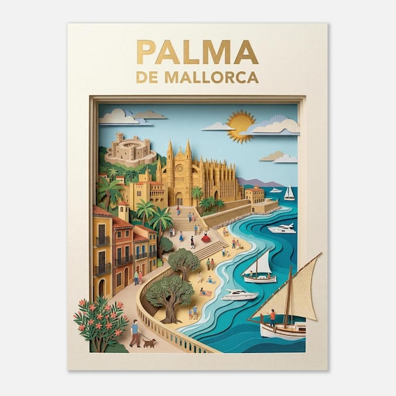 PALMA – de Mallorca | Travel poster