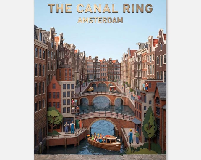 AMSTERDAM – The Canal Ring | Posters