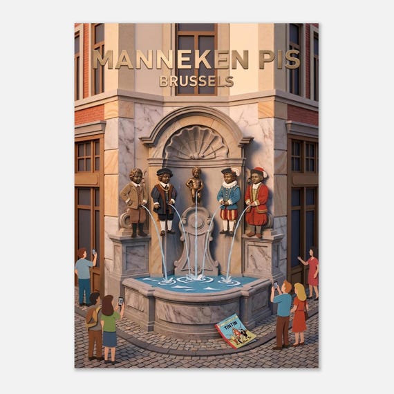 BRUSSELS – Manneken Pis | Posters