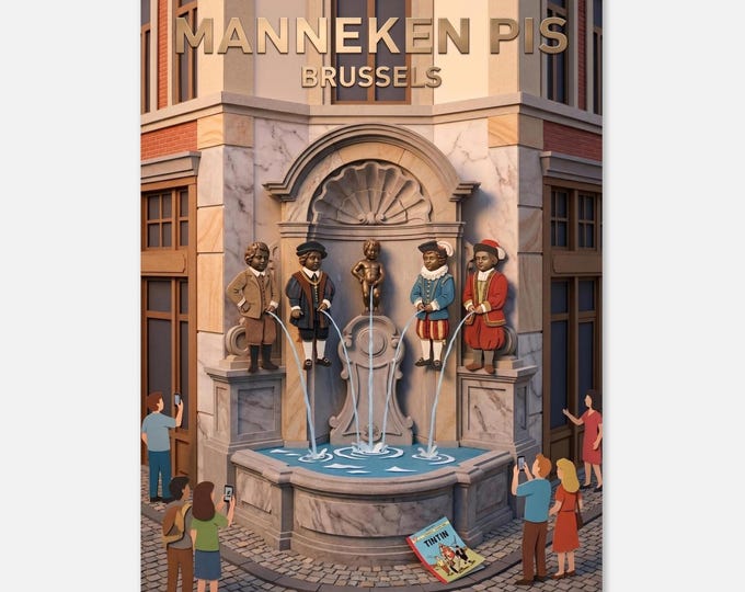 BRUSSELS – Manneken Pis | Posters