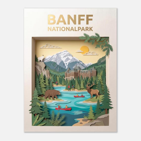 Banff National Park | Travel Poster