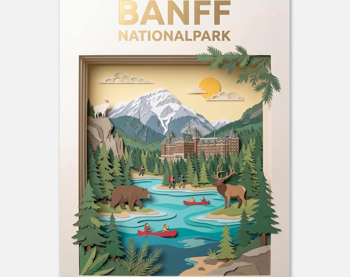 Banff National Park | Travel Poster