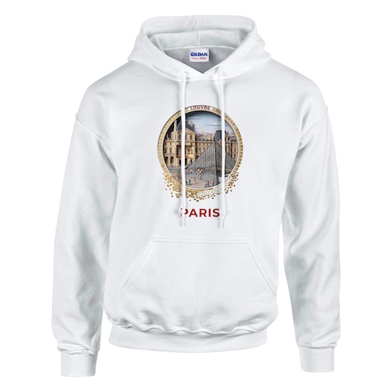 Paris Louvre Hoodie für Damen & Herren