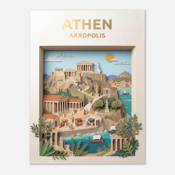 ATHENS – Acropolis | Travel poster