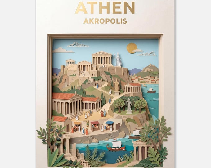 ATHENS – Acropolis | Travel poster