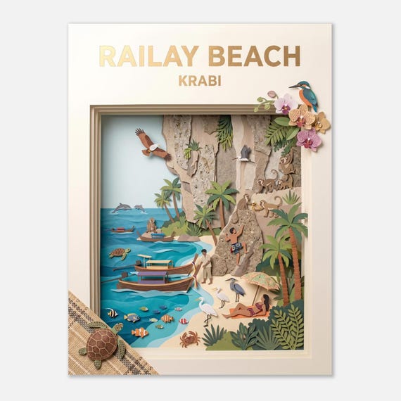 THAILAND – Railay Beach | Posters