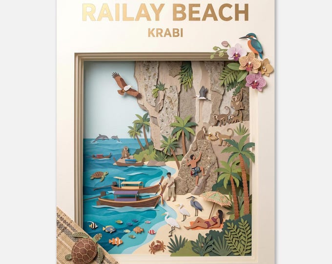 THAILAND – Railay Beach | Posters