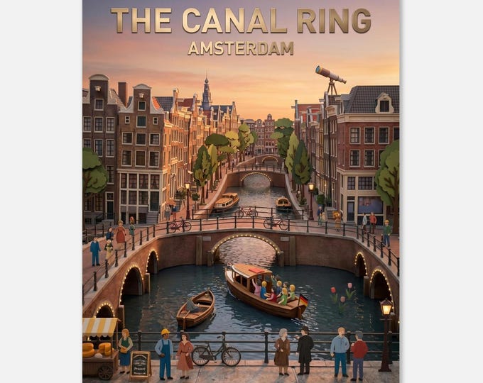AMSTERDAM – The Canal Ring | Posters