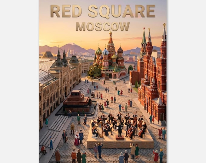 MOSCOW – Red Square | Posters