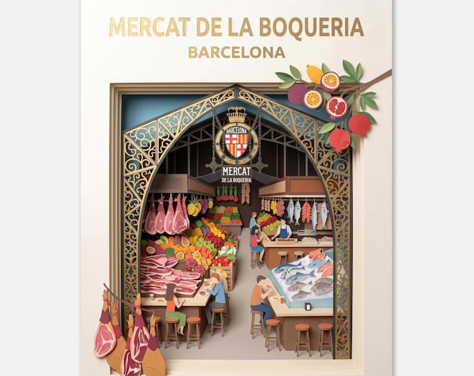 MERCAT de la BOQUERIA | Barcelona | Posters