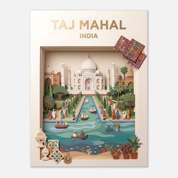INDIA – Taj Mahal | Poster
