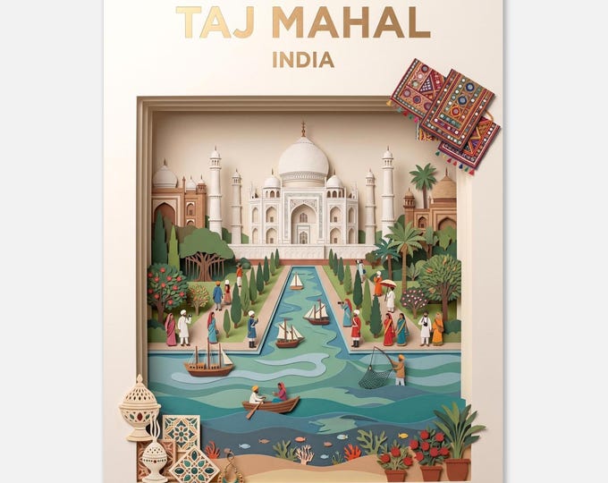 INDIA – Taj Mahal | Poster