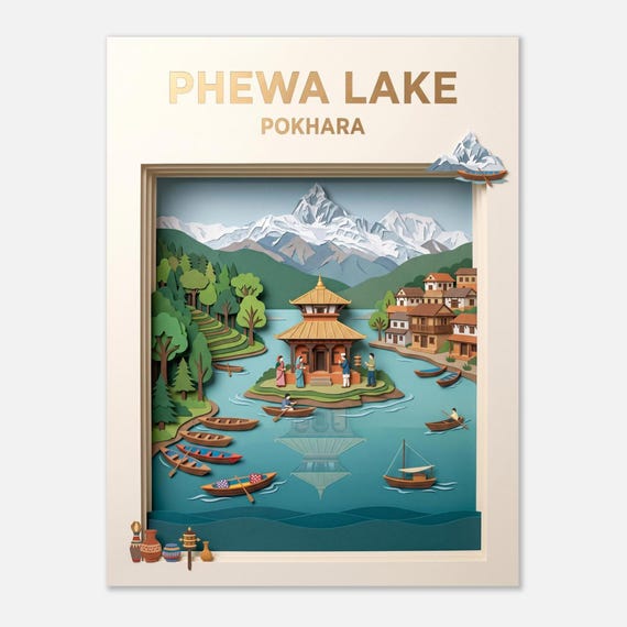 POKHARA – Phewa Lake | Posters