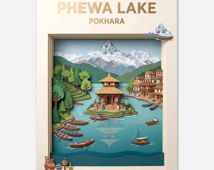 POKHARA – Phewa Lake | Posters