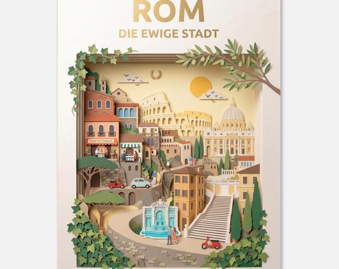 ROME – The Eternal City | Travel Poster