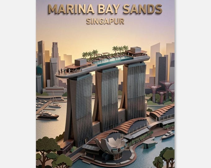 SINGAPORE – Marina Bay Sands | Posters