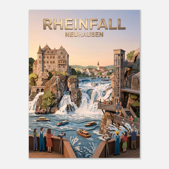 NEUHAUSEN – Rhine Falls | Poster