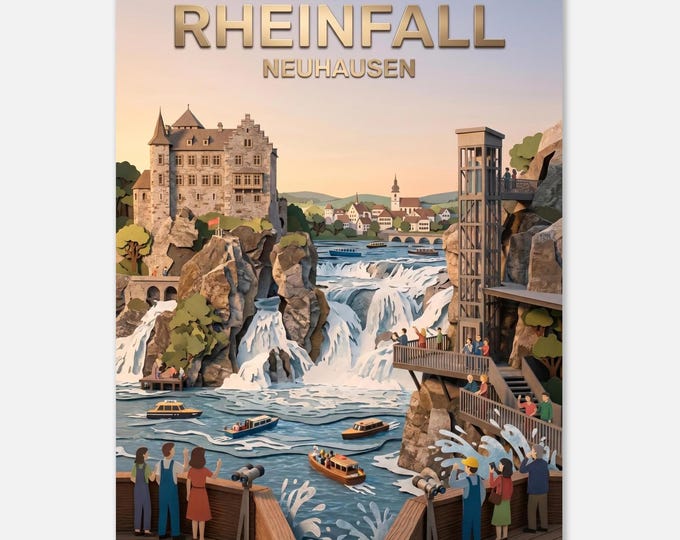 NEUHAUSEN – Rhine Falls | Poster