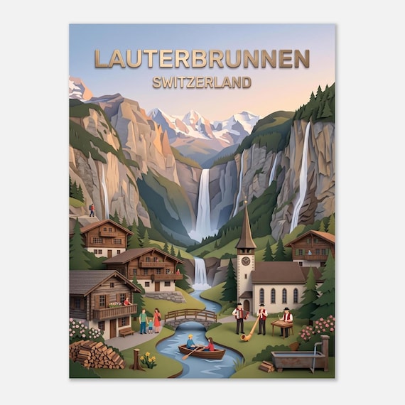 LAUTERBRUNNEN – Switzerland | Poster