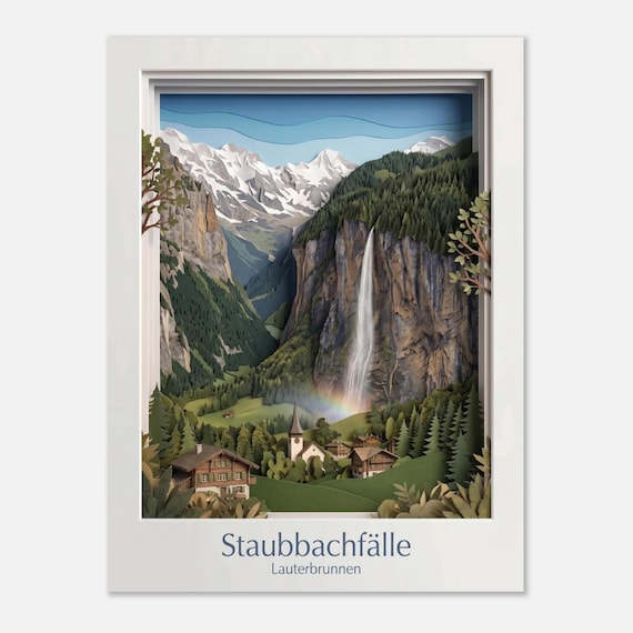 LAUTERBRUNNEN - Staubbachfälle
