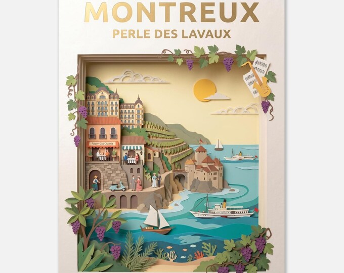 MONTREUX – Pearl of Lavaux | Posters