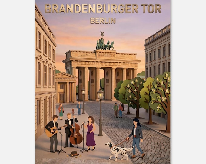 BERLIN – Brandenburg Gate | Poster