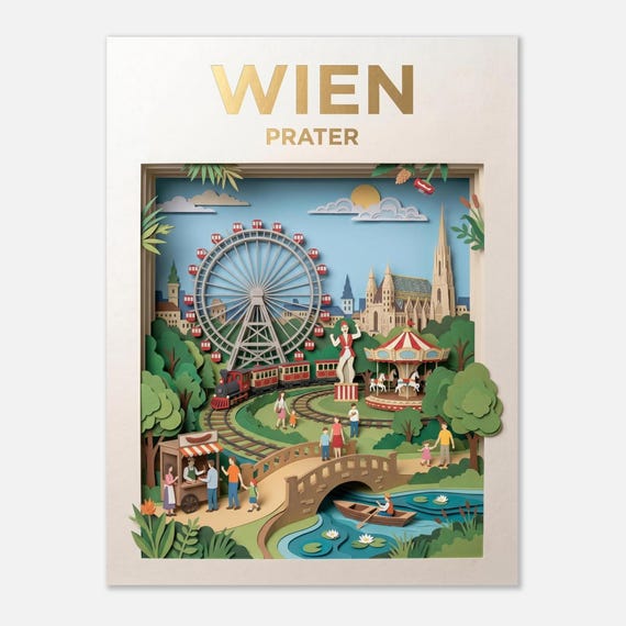 VIENNA – Prater | Travel poster