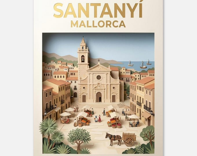 SANTANYÍ – Market Day | Poster