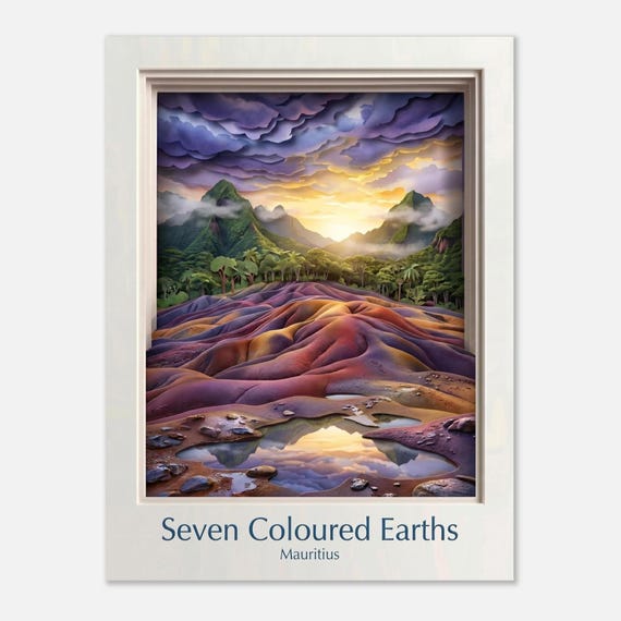 SEVEN COLOURED EARTHS - Mauritius