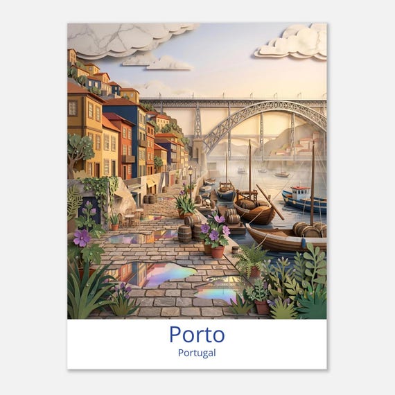 PORTO – Portugal Wandbild