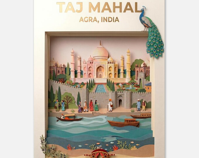 AGRA – Taj Mahal | Poster