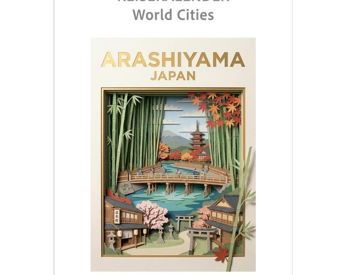 WALL CALENDAR – World Cities | June 2026 to May 2027