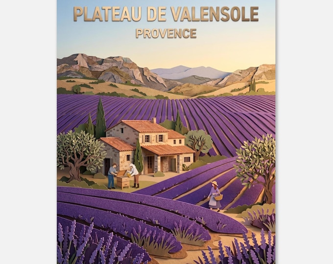 PROVENCE – Plateau de Valensole | Posters
