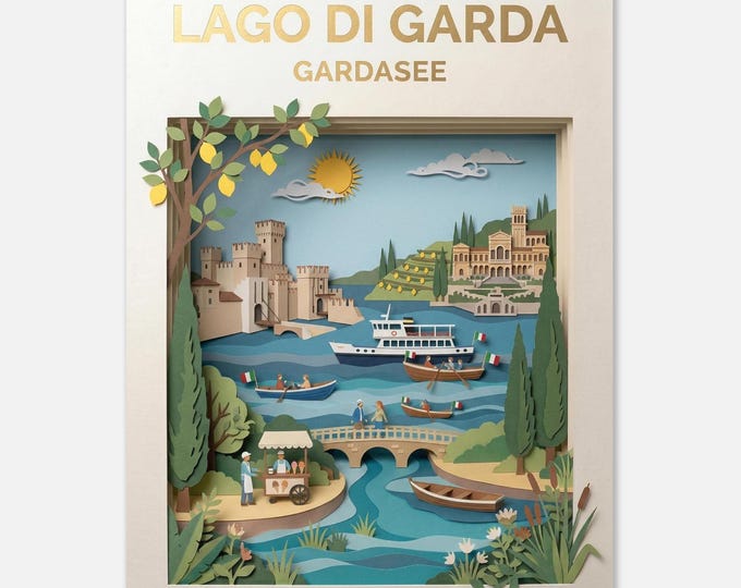 Lake Garda | Travel poster