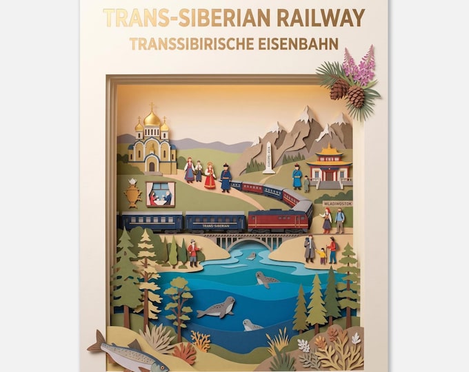 Trans-Siberian Railway | Poster