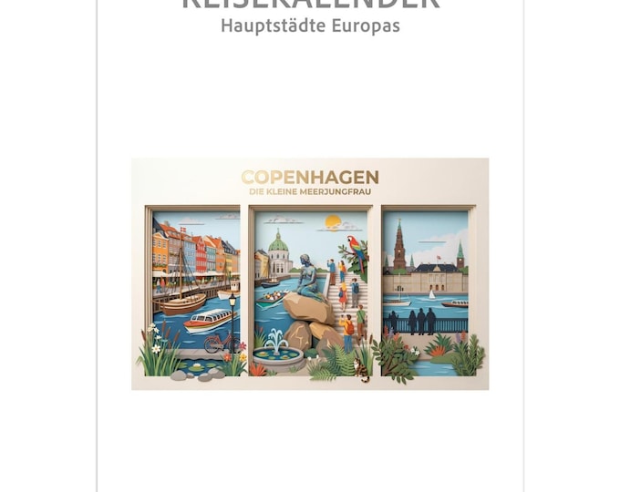 WALL CALENDAR – Capital Cities of Europe (II) | June 2026 to May 2027