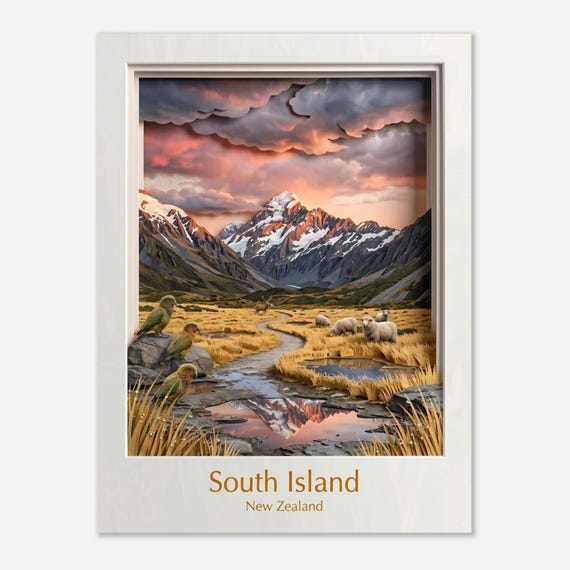 SOUTH ISLAND - New Zealand