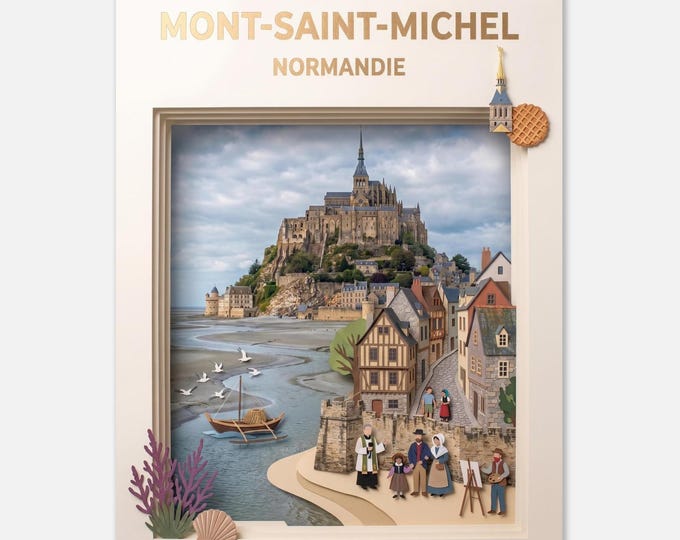NORMANDY – Mont Saint Michel | Posters